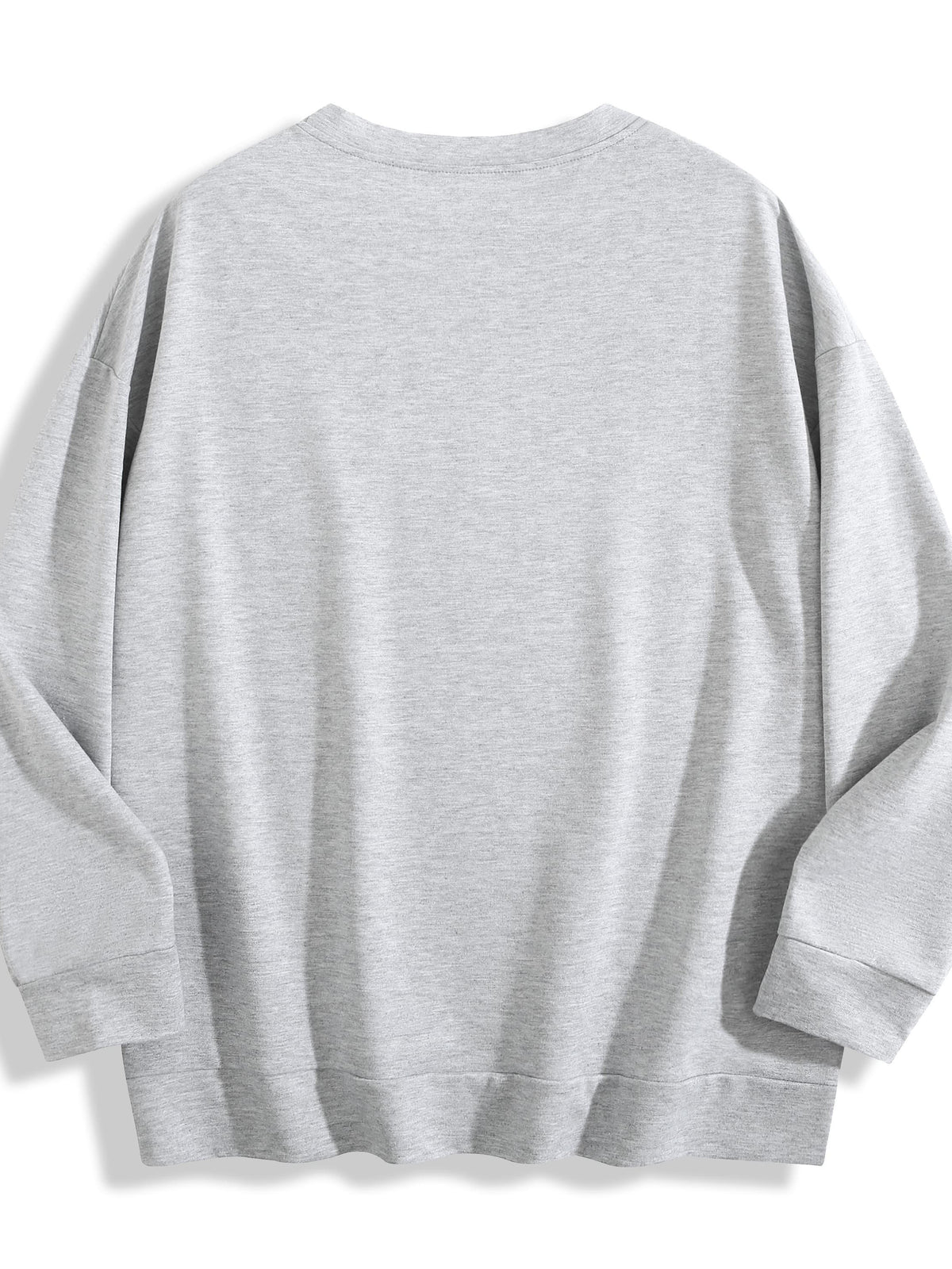 Sudadera informal de cuello redondo para hombre con estampado "Always", manga larga, corte regular, mezcla de algodón, ideal para otoño/invierno, esencial para ir al trabajo, envío local. Sudadera con capucha.