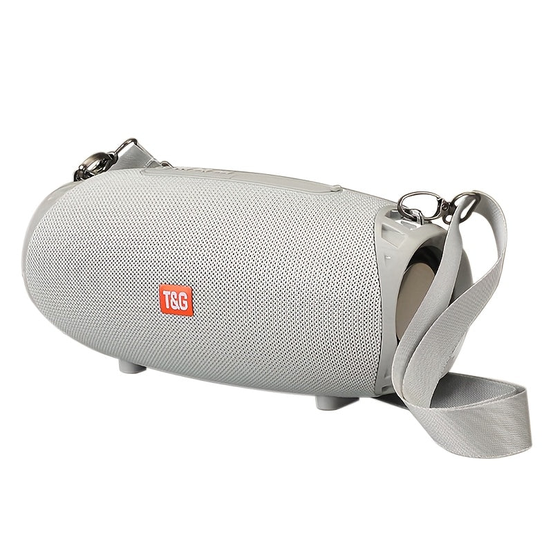 Altavoz inalámbrico portátil TG534 con dos altavoces, audio estéreo TWS de alta resolución, manos libres, compatible con FM, tarjeta TF y disco U, conexión a teléfono móvil, tableta y TV, compatible con tarjeta TF, uni