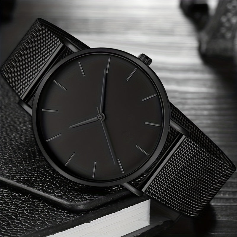 Reloj con correa y pulsera de cuarzo