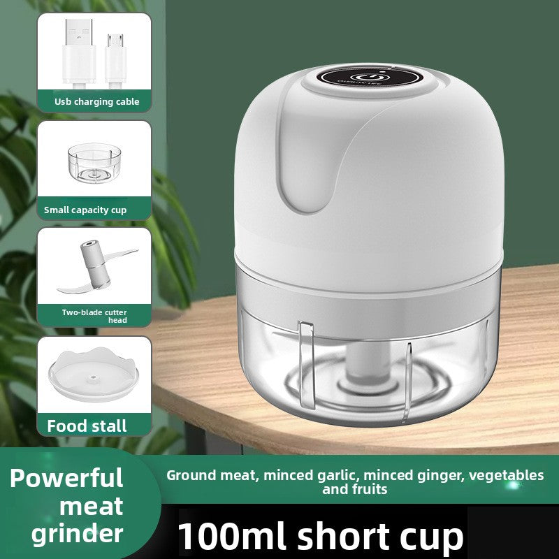 Picadora el�ctrica de ajo y alimentos