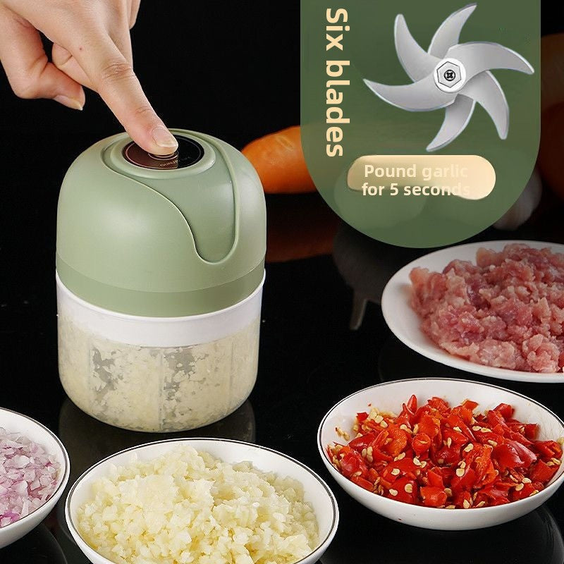 Picadora el�ctrica de ajo y alimentos