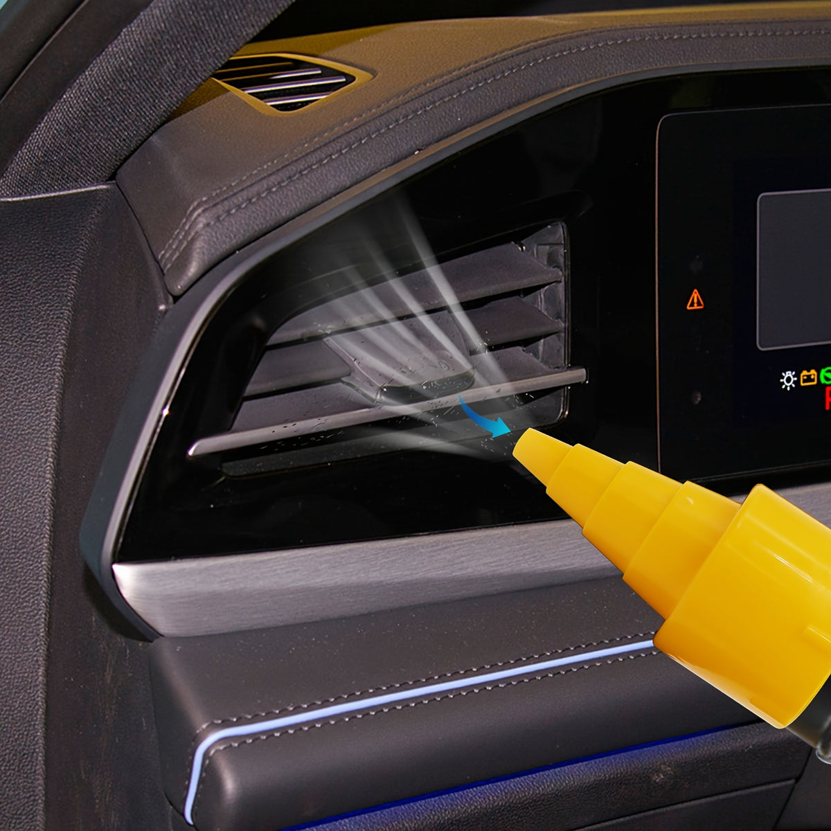 Aspiradora de cubo de doble uso con succión y soplador para vehículo, herramienta multifunción portátil para automóvil, estilo cilíndrico, de gran capacidad, herramienta para limpieza interior de automóvil, eliminació