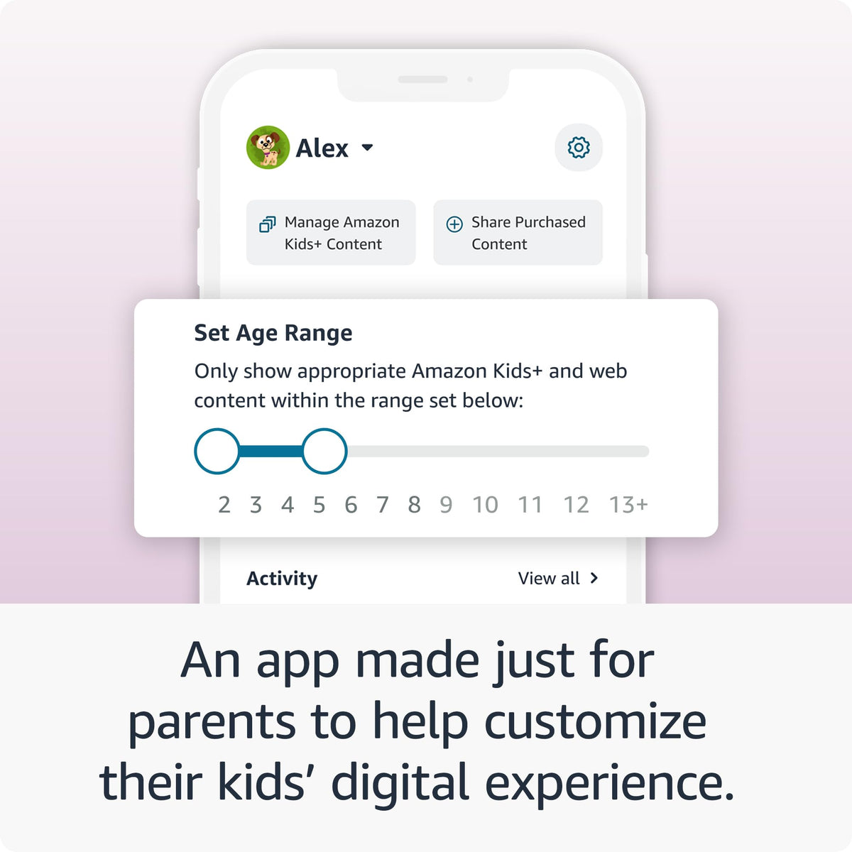 Amazon Echo Dot Kids con Alexa (modelo más reciente), diseñado para niños, con control parental, incluye 1 año de Amazon Kids+, Stardust