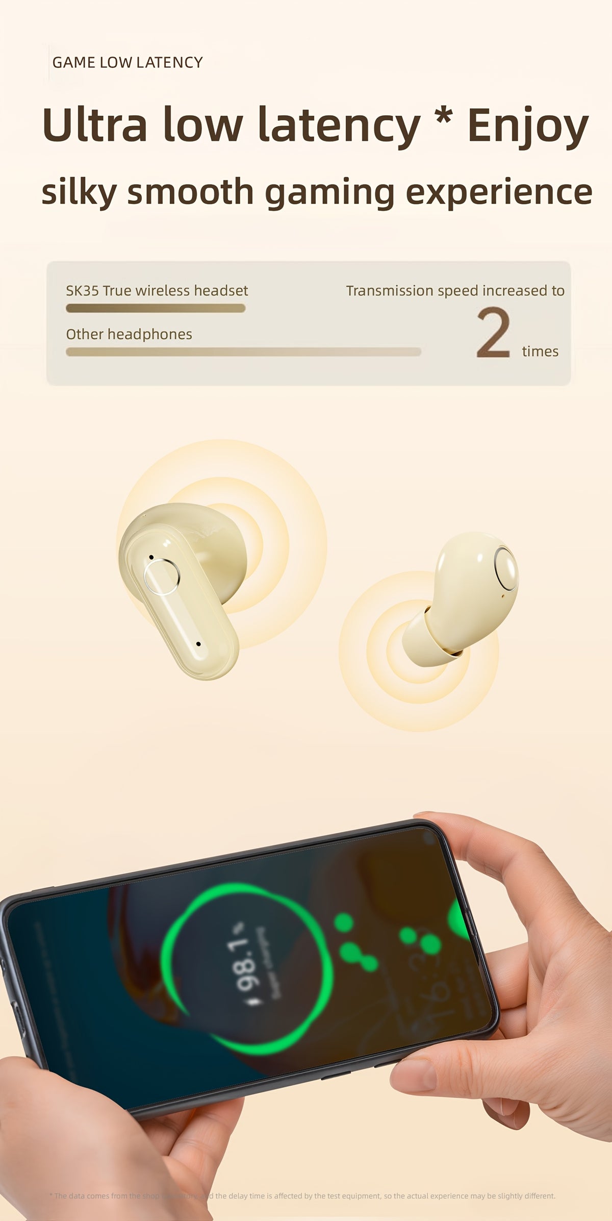 Auriculares inalámbricos deportivos ultracompactos con mango corto, estéreo de graves Hi-Fi, calidad de sonido dual 5.4, reducción de ruido cómoda, pantalla digital de alta definición con micrófono, tiempo de espera ult