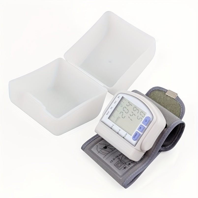 Monitor de presión arterial premium de muñeca, automático. 
Perfecto para monitorear tu salud en  cualquier lugar.