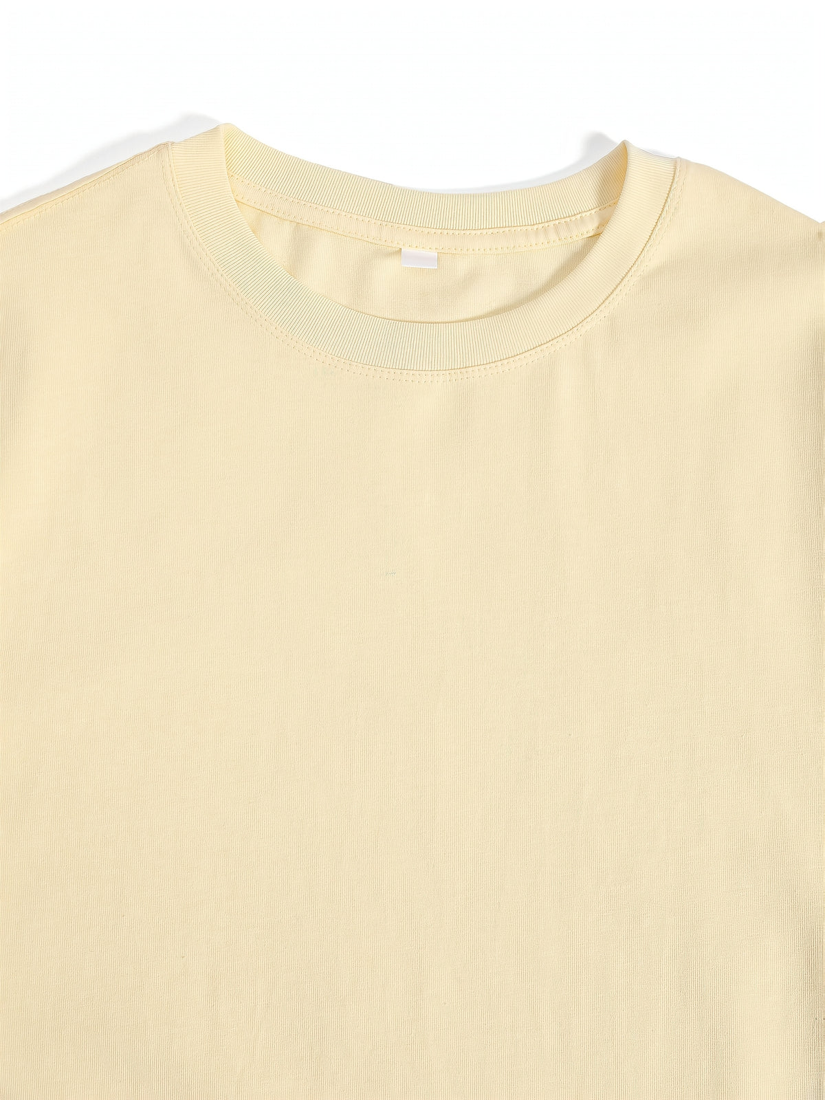Camiseta con espalda estampada para hombre: diseño minimalista de cruces y círculos. Camiseta de algodón suave y transpirable para uso diario y formal. Top casual para cualquier temporada para los amantes de la moda urbana