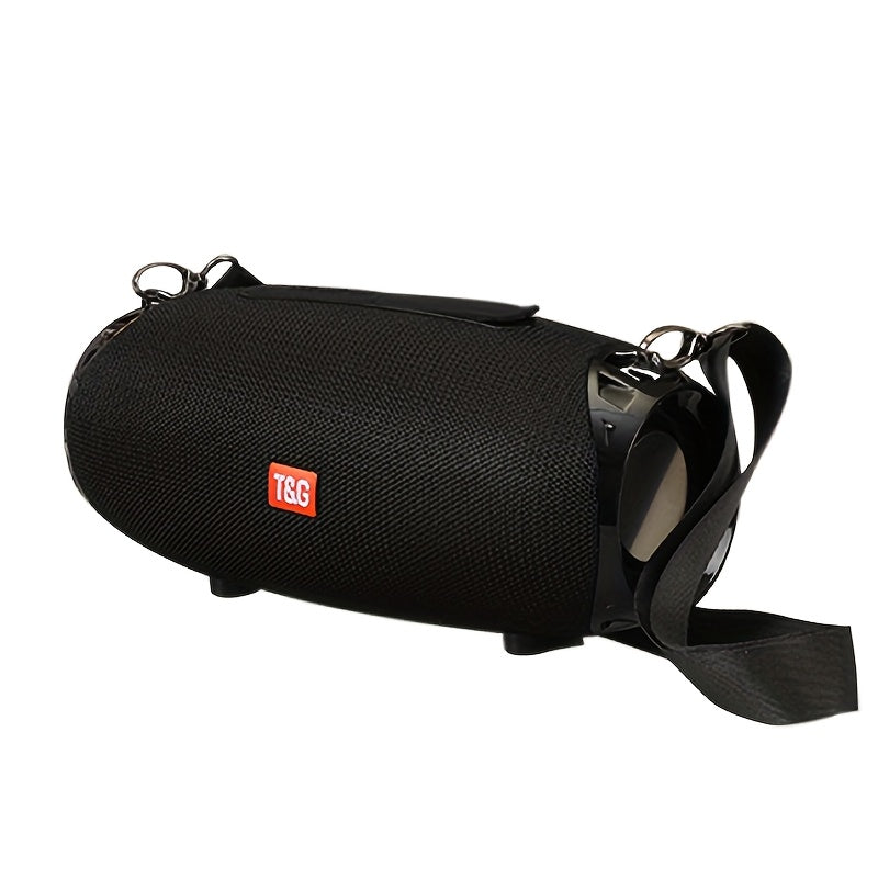 Altavoz inalámbrico portátil TG534 con dos altavoces, audio estéreo TWS de alta resolución, manos libres, compatible con FM, tarjeta TF y disco U, conexión a teléfono móvil, tableta y TV, compatible con tarjeta TF, uni